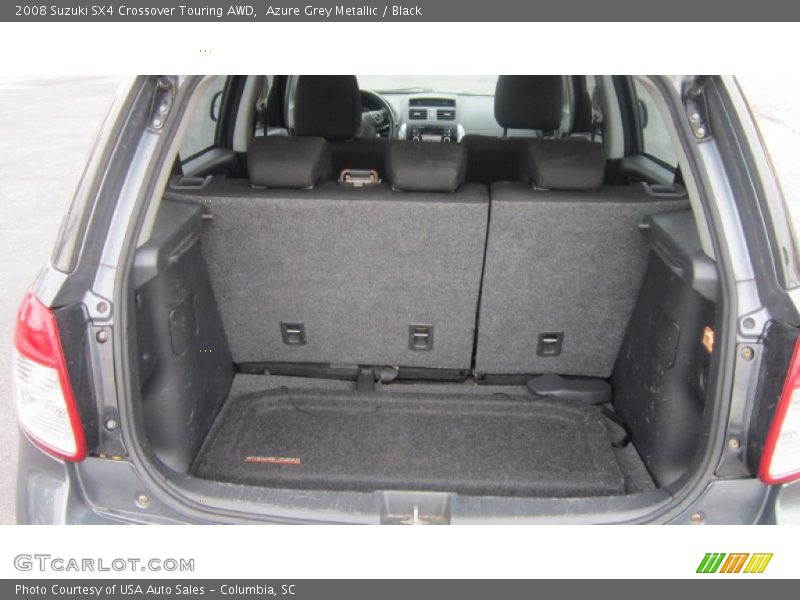 Azure Grey Metallic / Black 2008 Suzuki SX4 Crossover Touring AWD