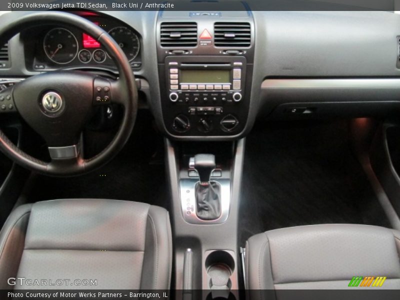 Black Uni / Anthracite 2009 Volkswagen Jetta TDI Sedan