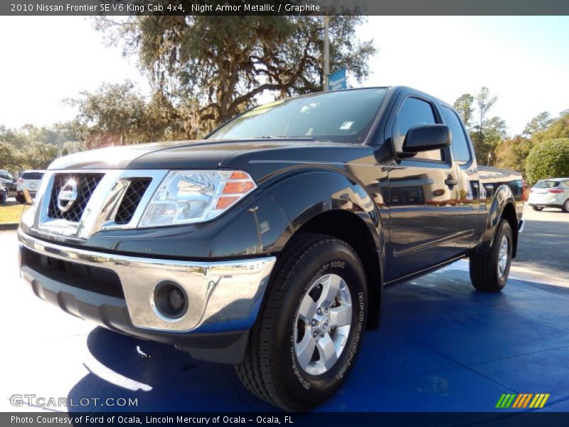 Night Armor Metallic / Graphite 2010 Nissan Frontier SE V6 King Cab 4x4