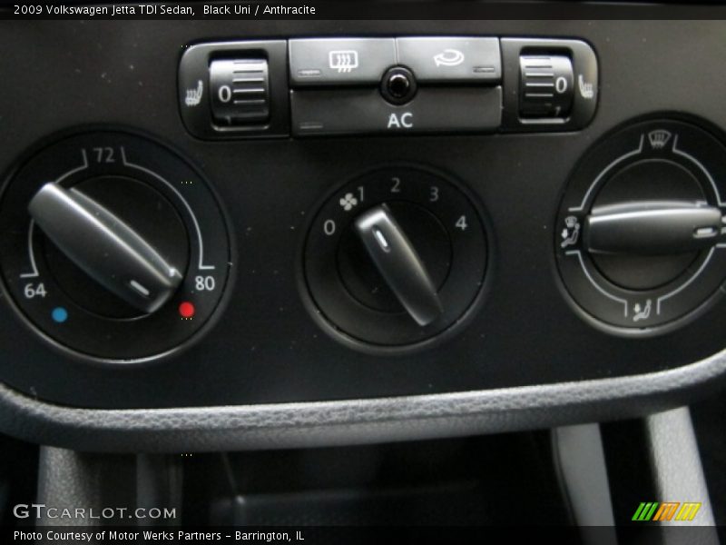 Black Uni / Anthracite 2009 Volkswagen Jetta TDI Sedan