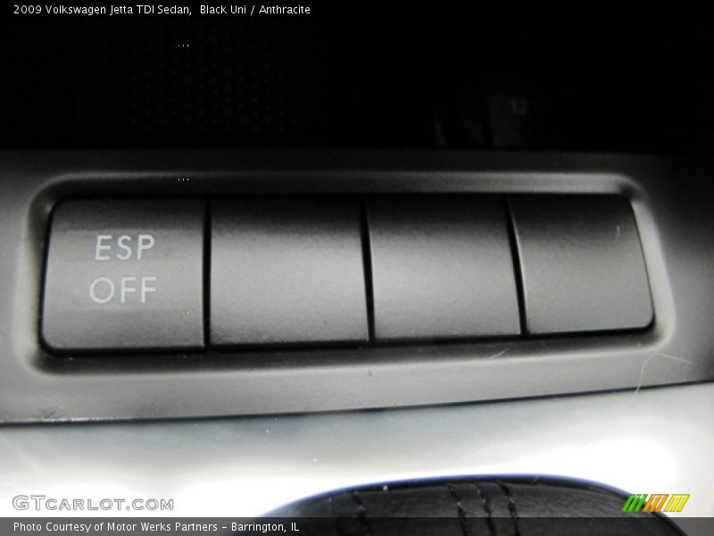 Black Uni / Anthracite 2009 Volkswagen Jetta TDI Sedan