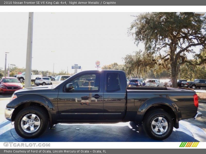 Night Armor Metallic / Graphite 2010 Nissan Frontier SE V6 King Cab 4x4