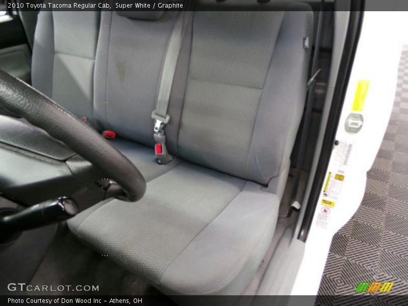 Super White / Graphite 2010 Toyota Tacoma Regular Cab