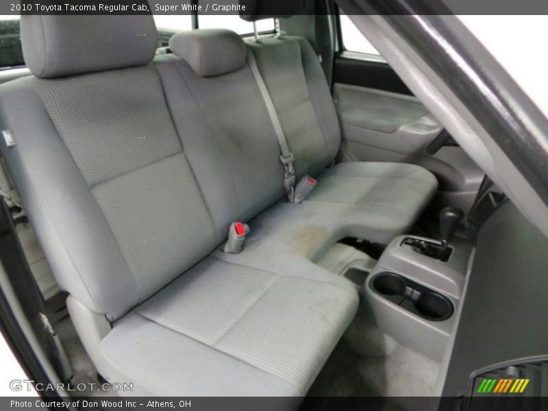 Super White / Graphite 2010 Toyota Tacoma Regular Cab