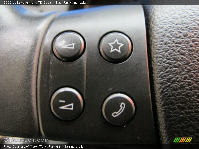 Black Uni / Anthracite 2009 Volkswagen Jetta TDI Sedan