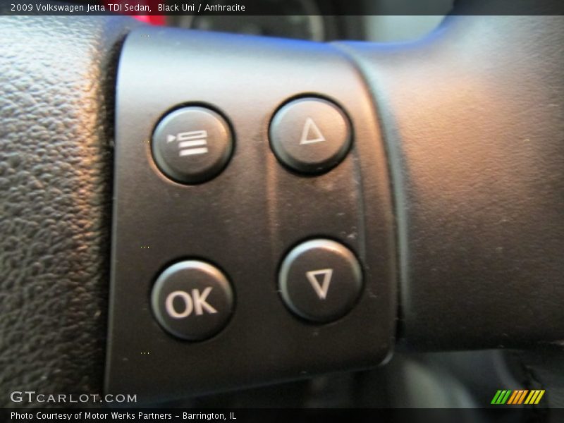 Black Uni / Anthracite 2009 Volkswagen Jetta TDI Sedan