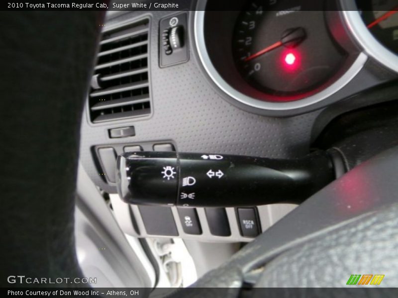 Super White / Graphite 2010 Toyota Tacoma Regular Cab