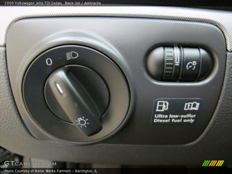 Black Uni / Anthracite 2009 Volkswagen Jetta TDI Sedan