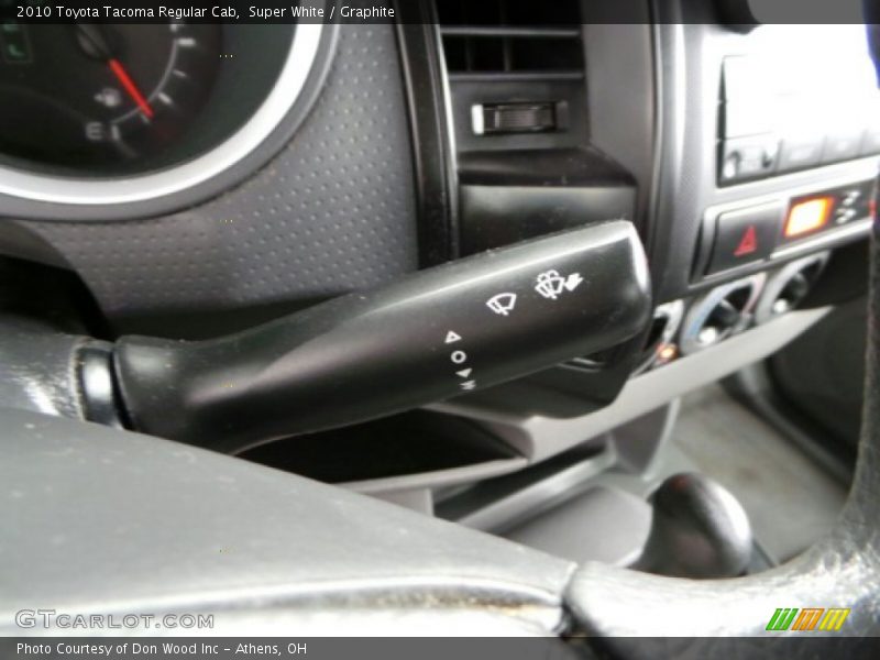 Super White / Graphite 2010 Toyota Tacoma Regular Cab