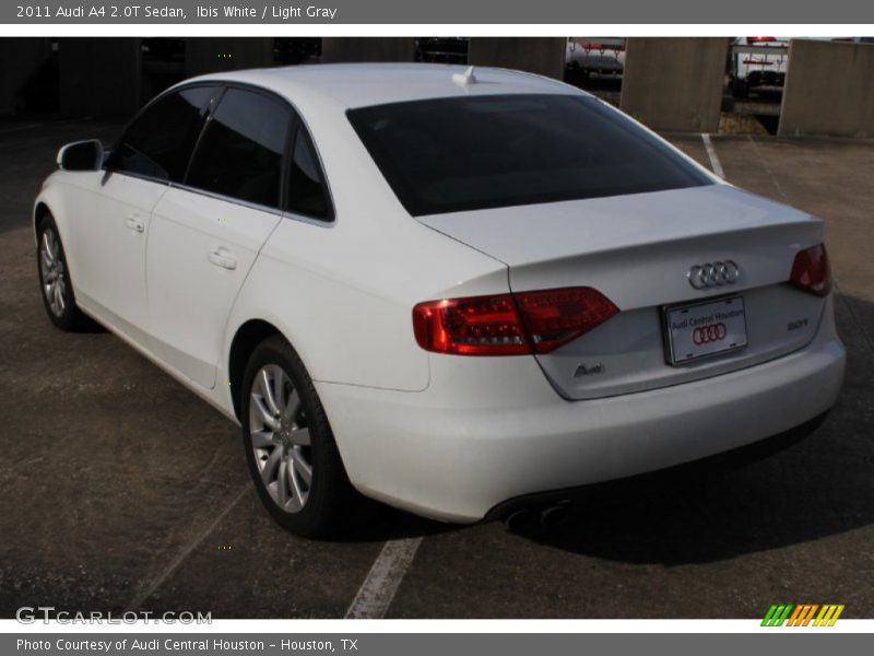 Ibis White / Light Gray 2011 Audi A4 2.0T Sedan