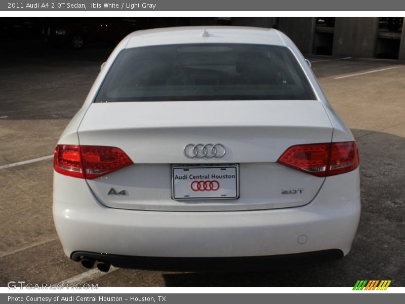 Ibis White / Light Gray 2011 Audi A4 2.0T Sedan