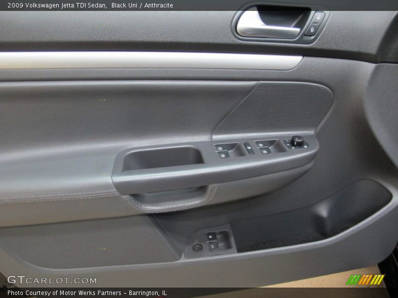Black Uni / Anthracite 2009 Volkswagen Jetta TDI Sedan