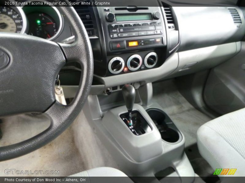 Super White / Graphite 2010 Toyota Tacoma Regular Cab