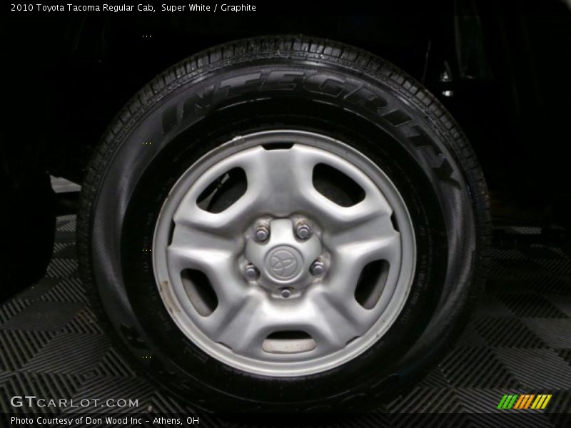 Super White / Graphite 2010 Toyota Tacoma Regular Cab