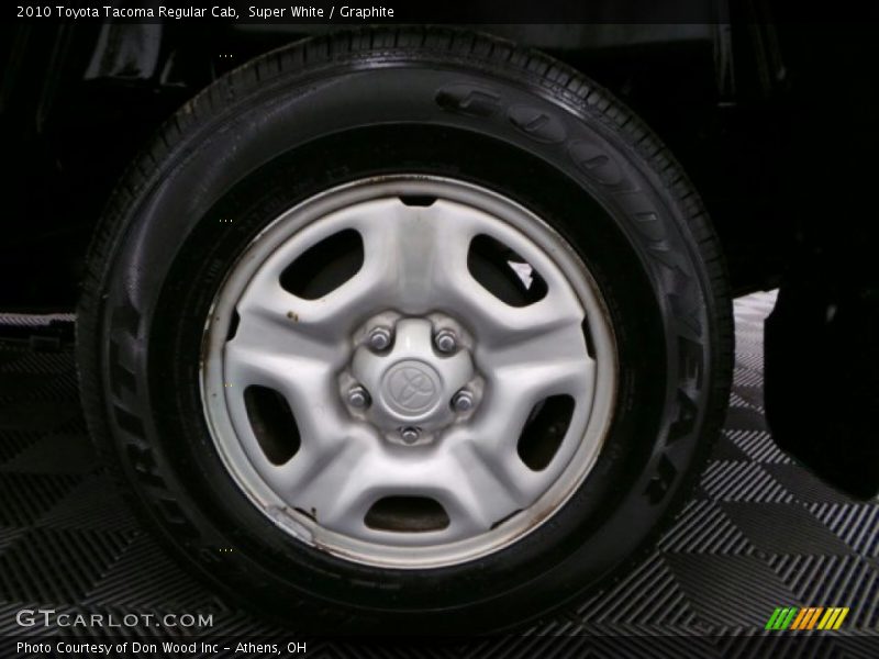 Super White / Graphite 2010 Toyota Tacoma Regular Cab