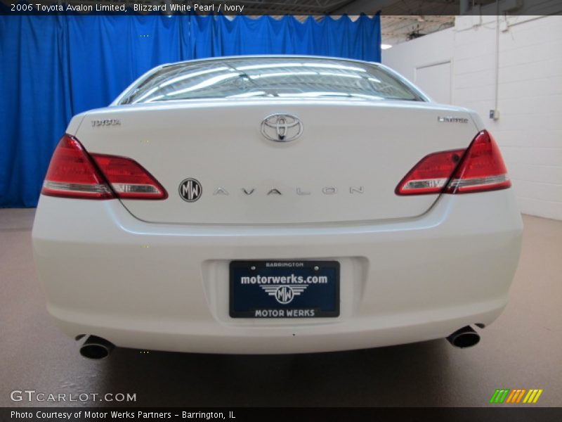 Blizzard White Pearl / Ivory 2006 Toyota Avalon Limited