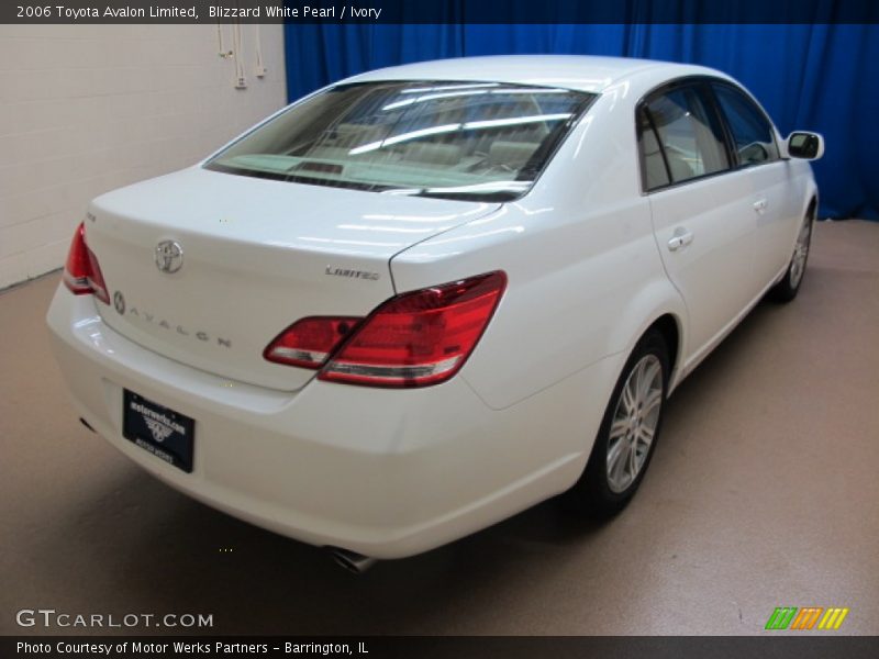 Blizzard White Pearl / Ivory 2006 Toyota Avalon Limited
