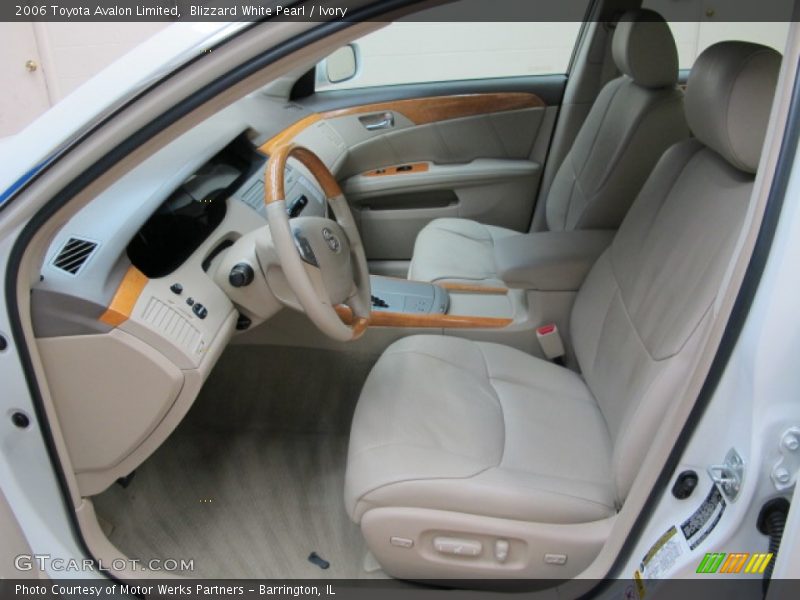 Blizzard White Pearl / Ivory 2006 Toyota Avalon Limited
