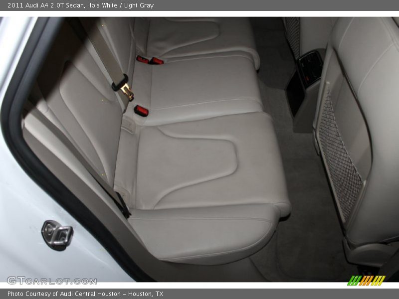 Ibis White / Light Gray 2011 Audi A4 2.0T Sedan
