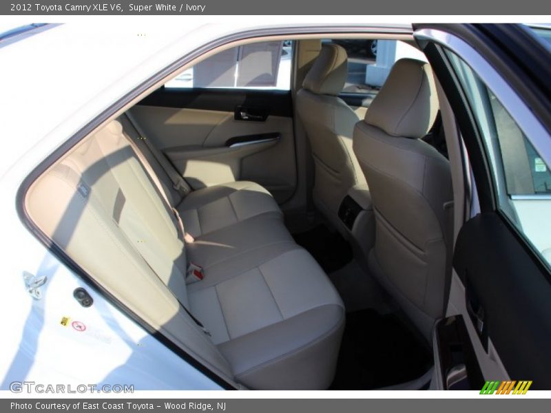 Super White / Ivory 2012 Toyota Camry XLE V6