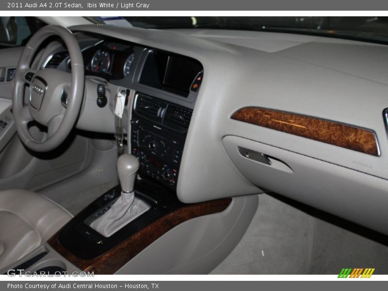Ibis White / Light Gray 2011 Audi A4 2.0T Sedan