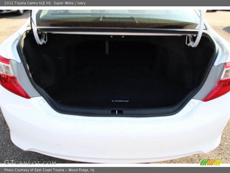 Super White / Ivory 2012 Toyota Camry XLE V6