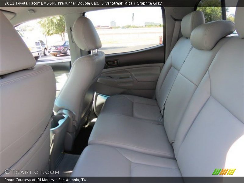Silver Streak Mica / Graphite Gray 2011 Toyota Tacoma V6 SR5 PreRunner Double Cab