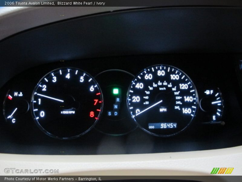 Blizzard White Pearl / Ivory 2006 Toyota Avalon Limited