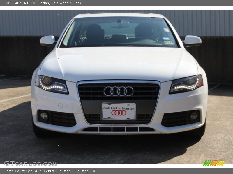 Ibis White / Black 2011 Audi A4 2.0T Sedan