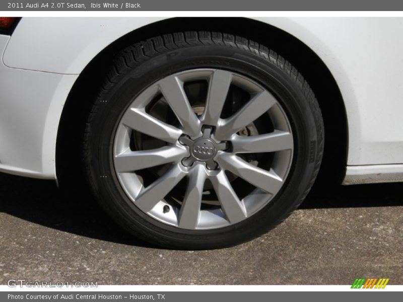 Ibis White / Black 2011 Audi A4 2.0T Sedan