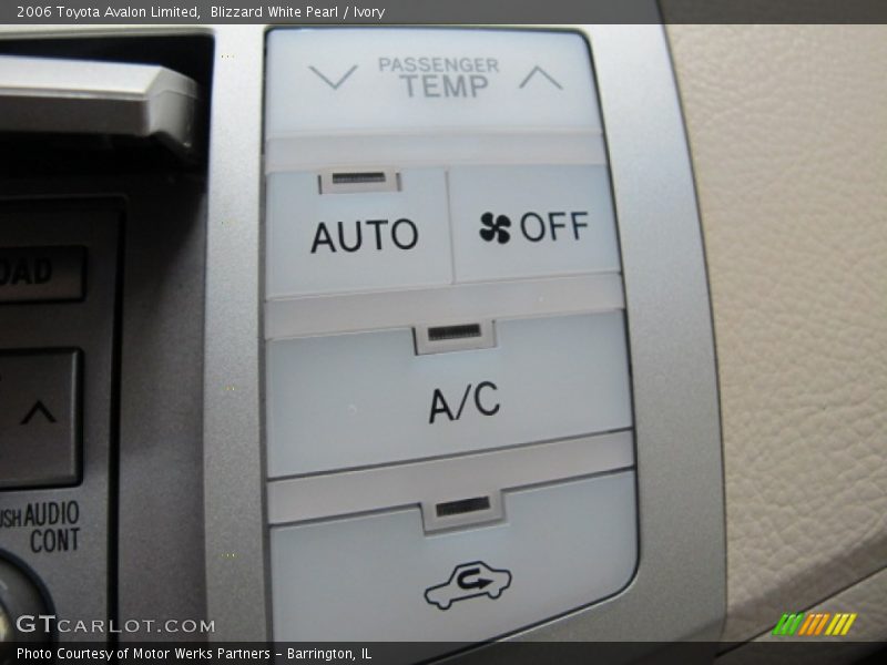 Blizzard White Pearl / Ivory 2006 Toyota Avalon Limited