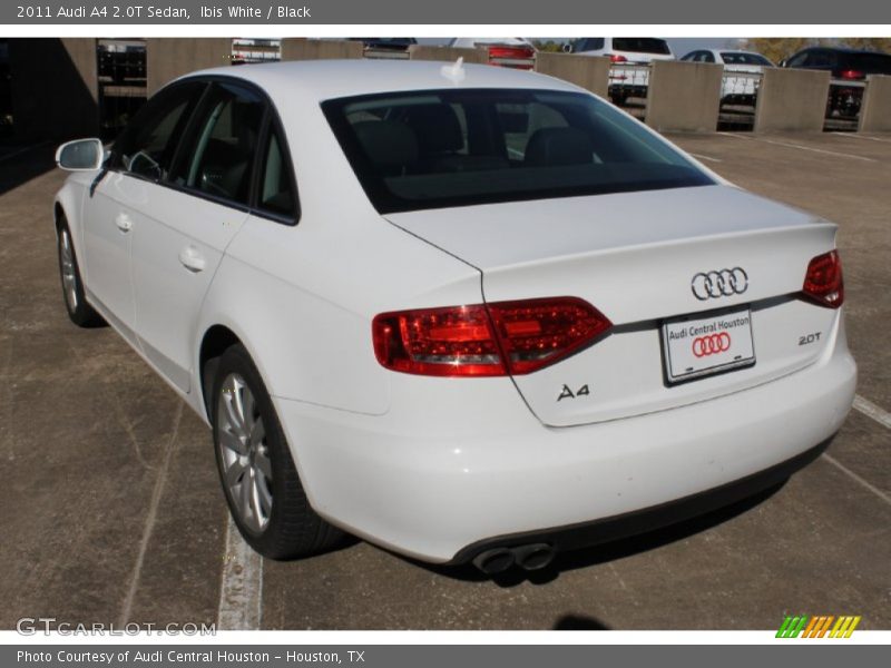 Ibis White / Black 2011 Audi A4 2.0T Sedan