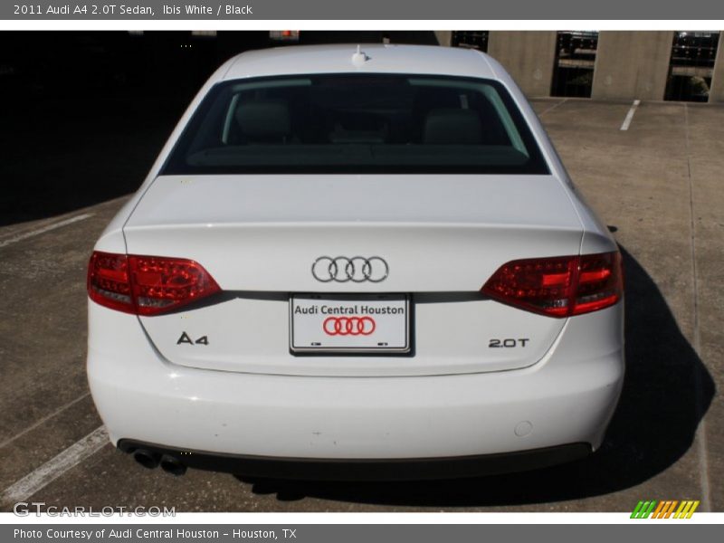 Ibis White / Black 2011 Audi A4 2.0T Sedan