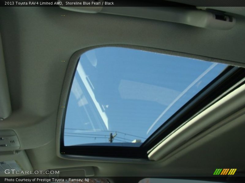 Shoreline Blue Pearl / Black 2013 Toyota RAV4 Limited AWD