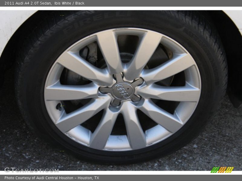Ibis White / Black 2011 Audi A4 2.0T Sedan