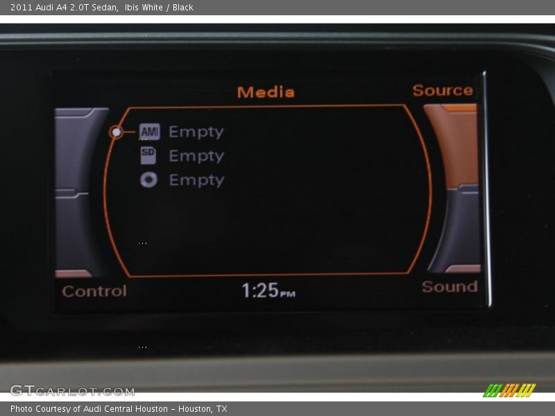 Ibis White / Black 2011 Audi A4 2.0T Sedan