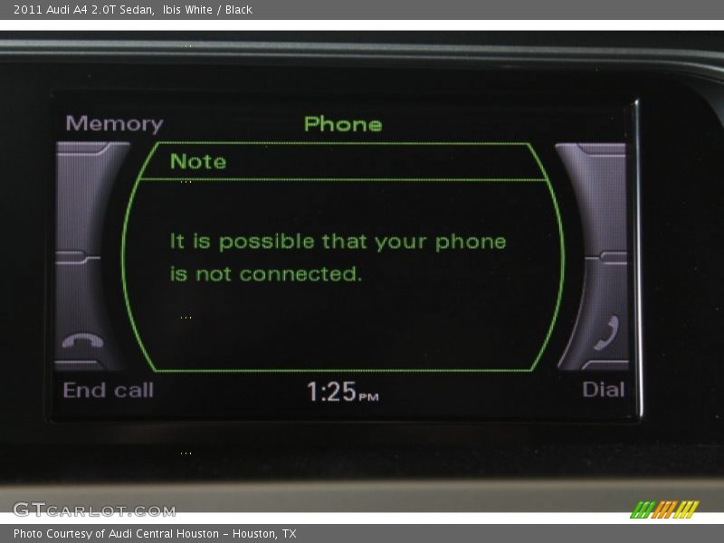 Ibis White / Black 2011 Audi A4 2.0T Sedan