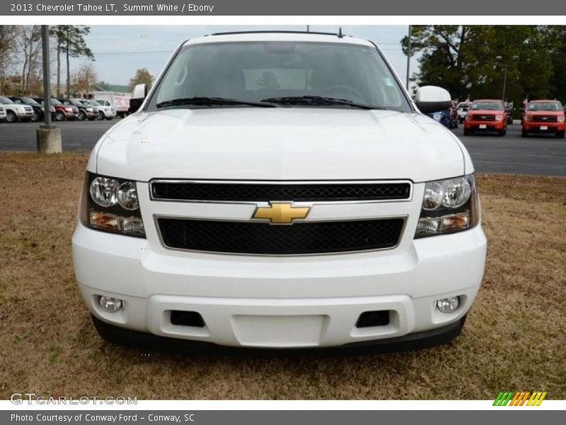 Summit White / Ebony 2013 Chevrolet Tahoe LT