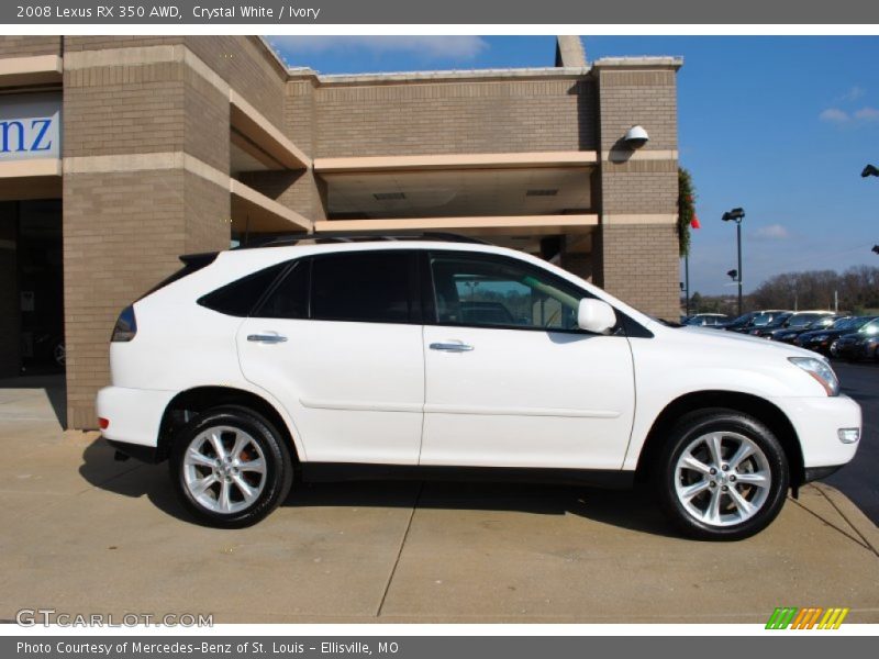 Crystal White / Ivory 2008 Lexus RX 350 AWD