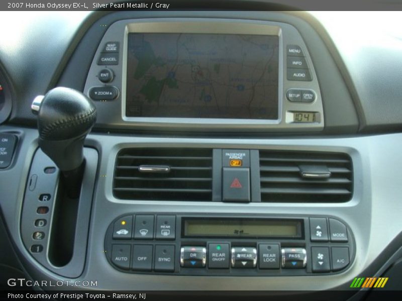 Silver Pearl Metallic / Gray 2007 Honda Odyssey EX-L