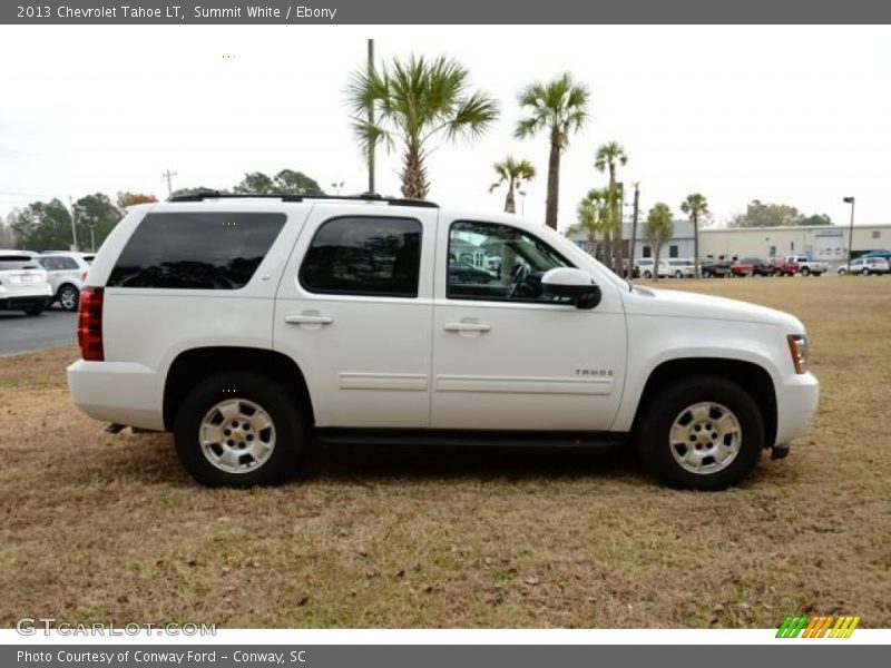 Summit White / Ebony 2013 Chevrolet Tahoe LT