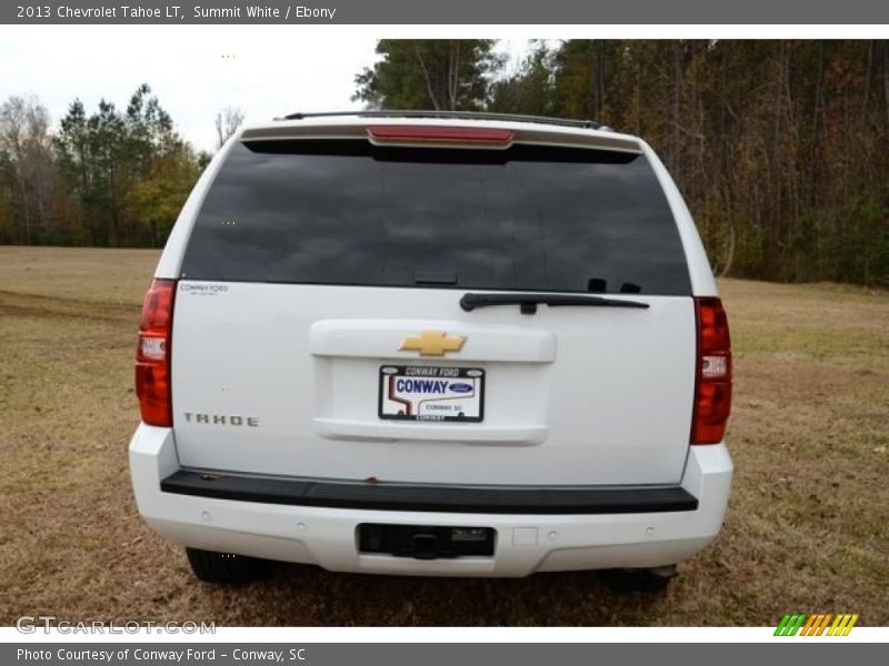 Summit White / Ebony 2013 Chevrolet Tahoe LT