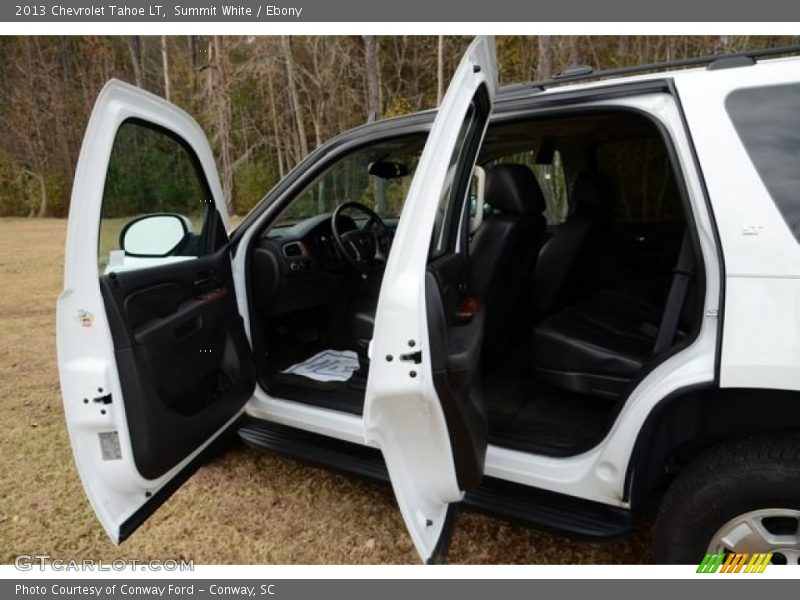 Summit White / Ebony 2013 Chevrolet Tahoe LT