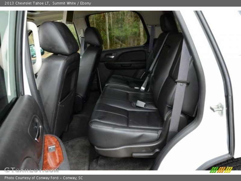 Summit White / Ebony 2013 Chevrolet Tahoe LT