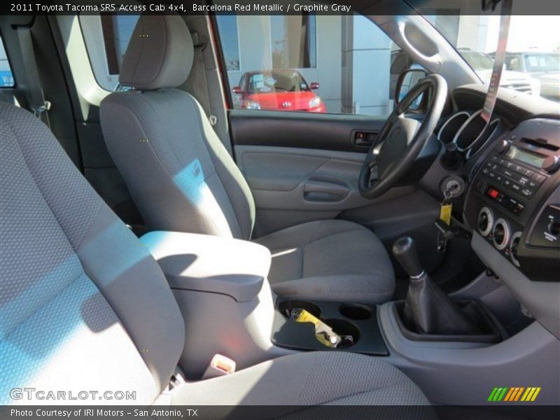 Barcelona Red Metallic / Graphite Gray 2011 Toyota Tacoma SR5 Access Cab 4x4