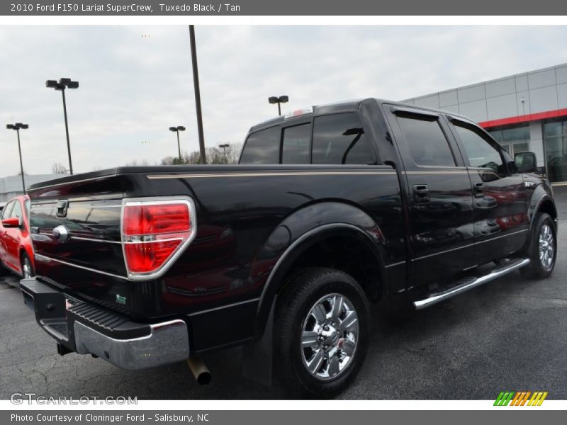 Tuxedo Black / Tan 2010 Ford F150 Lariat SuperCrew