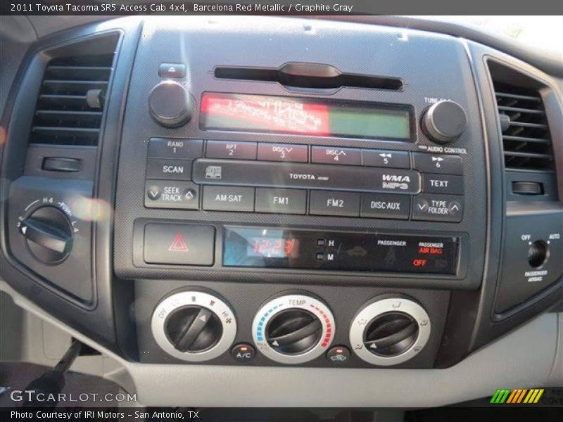 Barcelona Red Metallic / Graphite Gray 2011 Toyota Tacoma SR5 Access Cab 4x4