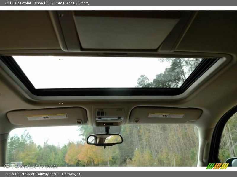 Summit White / Ebony 2013 Chevrolet Tahoe LT