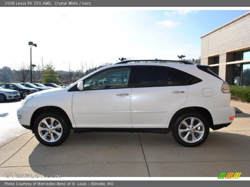 Crystal White / Ivory 2008 Lexus RX 350 AWD