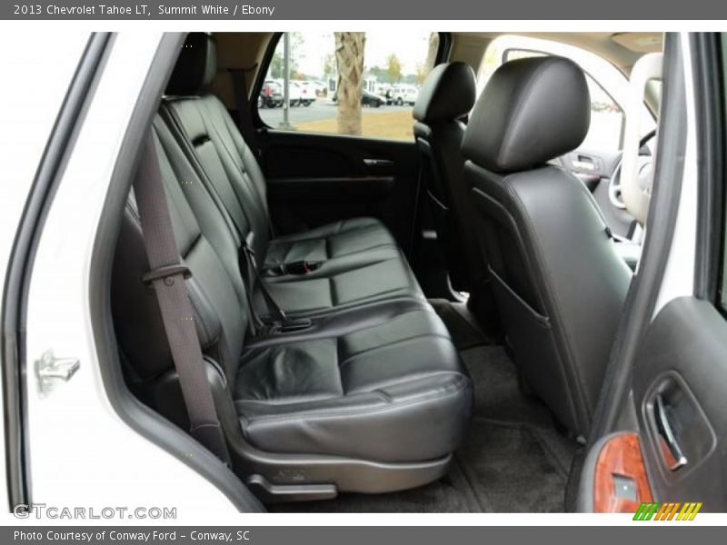 Summit White / Ebony 2013 Chevrolet Tahoe LT